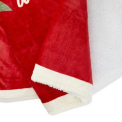 Hallmark Channel Red Oversized Blanket, 60x80 5 Hallmark Channel Red Oversized Blanket, 60x80 -Hallmark Shop Hallmark Channel FamilySized Blanket 1XKT3505 06