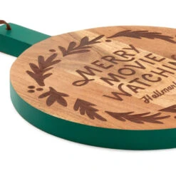 Hallmark Channel Merry Movie Watching Charcuterie Board -Hallmark Shop Hallmark Channel Merry Movie Watching Charcuterie Board 1XKT3510 04