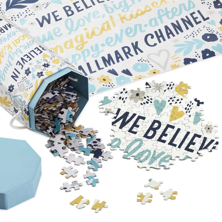 Hallmark Channel We Believe 1000-Piece Puzzle Hallmark Channel We Believe 1000-Piece Puzzle -Hallmark Shop Hallmark Channel We Believe Jigsaw Puzzle 1HKC2311 02