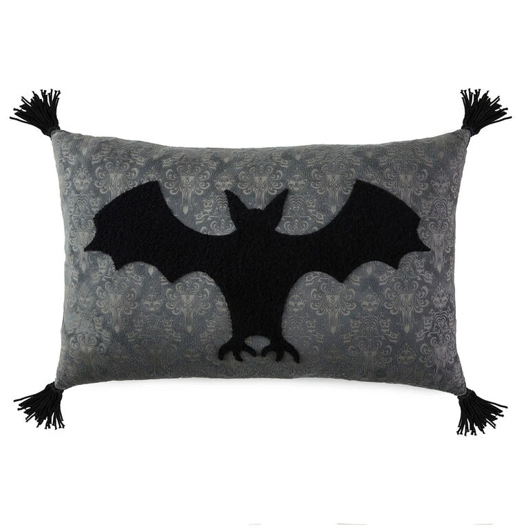 Disney The Haunted Mansion Glow-in-the-Dark Bat Pillow, 12x20 Hallmark Disney The Haunted Mansion Glow-in-the-Dark Bat Pillow, 12x20 -Hallmark Shop Haunted Mansion Glow in the Dark Bat Pillow 1HGN1504 01