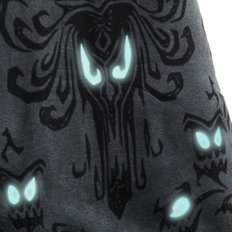 Disney The Haunted Mansion Glow-in-the-Dark Throw Blanket, 50x60 Hallmark Disney The Haunted Mansion Glow-in-the-Dark Throw Blanket, 50x60 -Hallmark Shop Haunted Mansion Wallpaper Pattern Fuzzy Blanket 1HGN1280 02
