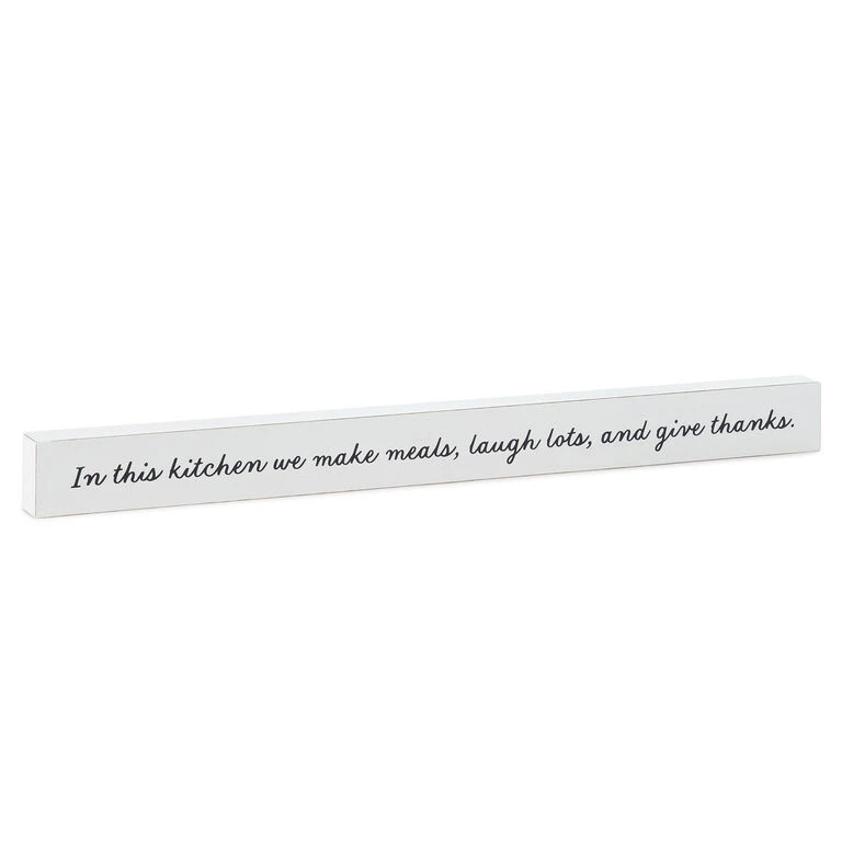 In This Kitchen Wood Quote Sign, 23.5x2 Hallmark In This Kitchen Wood Quote Sign, 23.5x2 -Hallmark Shop In This Kitchen Wood Quote Sign 1WOD4158 01