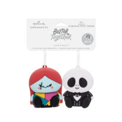Better Together Disney Tim Burton's The Nightmare Before Christmas Jack And Sally Magnetic Hallmark Ornaments, Set Of 2 3 Better Together Disney Tim Burton's The Nightmare Before Christmas Jack And Sally Magnetic Hallmark Ornaments, Set Of 2 -Hallmark Shop Jack Skellington and Sally Christmas Ornaments 3HCM2400 04