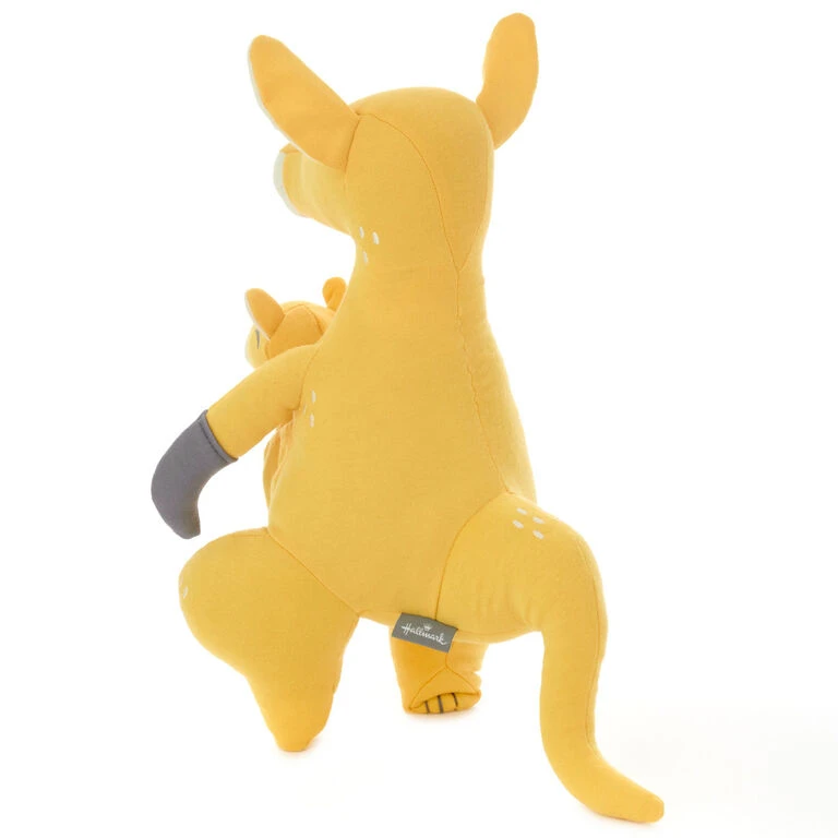 Kangaroo and Baby Joey Stuffed Animal and Rattle Set Hallmark Kangaroo And Baby Joey Stuffed Animal And Rattle Set -Hallmark Shop Kangaroo and Baby Joey Plush and Rattle Set 1BBY4819 02