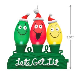 Hallmark Let's Get Lit Ornament With Light 2 Hallmark Let's Get Lit Ornament With Light -Hallmark Shop Lets Get Lit String Lights Keepsake Ornament 2199QGO2837 03