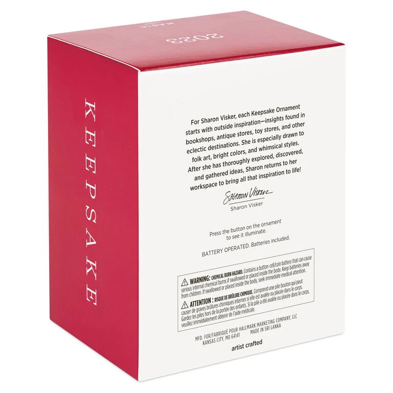 Let's Get Lit Ornament With Light Hallmark Let's Get Lit Ornament With Light -Hallmark Shop Lets Get Lit String Lights Keepsake Ornament 2199QGO2837 05