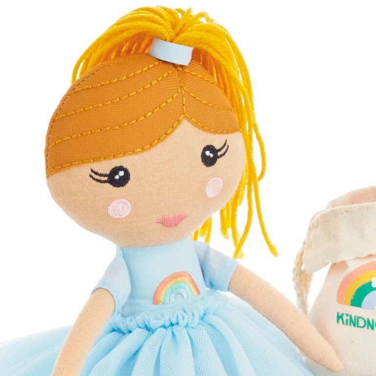 Little World Changers™ and Kind Culture Co. The Doll Kind Light Skin Girl, 12" Hallmark Little World Changers™ And Kind Culture Co. The Doll Kind Light Skin Girl, 12" -Hallmark Shop Little World Changers Light Skin Girl Doll With Tokens 1KID2085 02