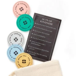 Hallmark Little World Changers™ And Kind Culture Co. The Doll Kind Light Skin Girl, 12" 4 Hallmark Little World Changers™ And Kind Culture Co. The Doll Kind Light Skin Girl, 12" -Hallmark Shop Little World Changers Light Skin Girl Doll With Tokens 1KID2085 05