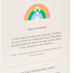 Hallmark Little World Changers™ And Kind Culture Co. The Doll Kind Light Skin Girl, 12" 7 Hallmark Little World Changers™ And Kind Culture Co. The Doll Kind Light Skin Girl, 12" -Hallmark Shop Little World Changers Light Skin Girl Doll With Tokens 1KID2085 08