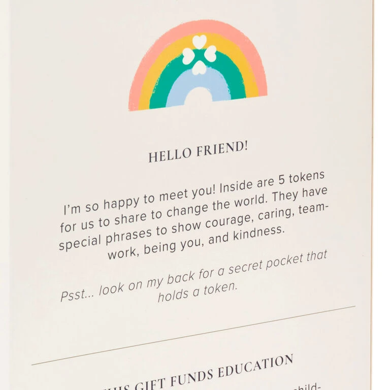 Little World Changers™ and Kind Culture Co. The Doll Kind Light Skin Girl, 12" Hallmark Little World Changers™ And Kind Culture Co. The Doll Kind Light Skin Girl, 12" -Hallmark Shop Little World Changers Light Skin Girl Doll With Tokens 1KID2085 08