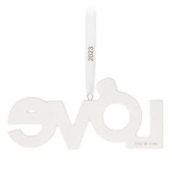 Hallmark We're Engaged! 2023 Porcelain Ornament -Hallmark Shop Love With Engagement Ring Keepsake Ornament 1999QHX3077 06