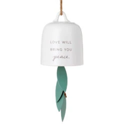 Hallmark Love Will Bring You Peace Ceramic Wind Chime