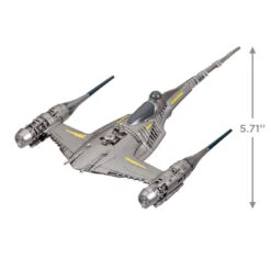 Hallmark Star Wars: The Mandalorian™ The Mandalorian's N-1 Starfighter™ Ornament -Hallmark Shop Mandalorian Starfighter Keepsake Ornament 2999QXI7119 03