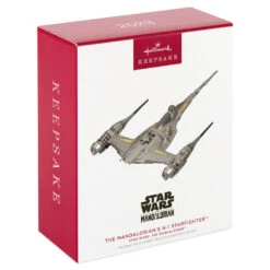 Hallmark Star Wars: The Mandalorian™ The Mandalorian's N-1 Starfighter™ Ornament -Hallmark Shop Mandalorian Starfighter Keepsake Ornament 2999QXI7119 04