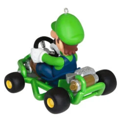 Hallmark Nintendo Mario Kart™ Luigi Ornament 5 Hallmark Nintendo Mario Kart™ Luigi Ornament -Hallmark Shop Mario Kart Luigi Keepsake Ornament 1899QXI6337 06