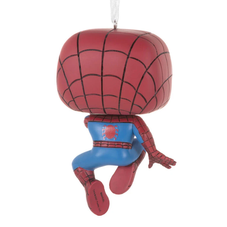 Marvel Spider-Man Funko POP!® Hallmark Ornament Marvel Spider-Man Funko POP!® Hallmark Ornament -Hallmark Shop Marvel SpiderMan Funko POP Christmas Ornament 3HCM1102 06
