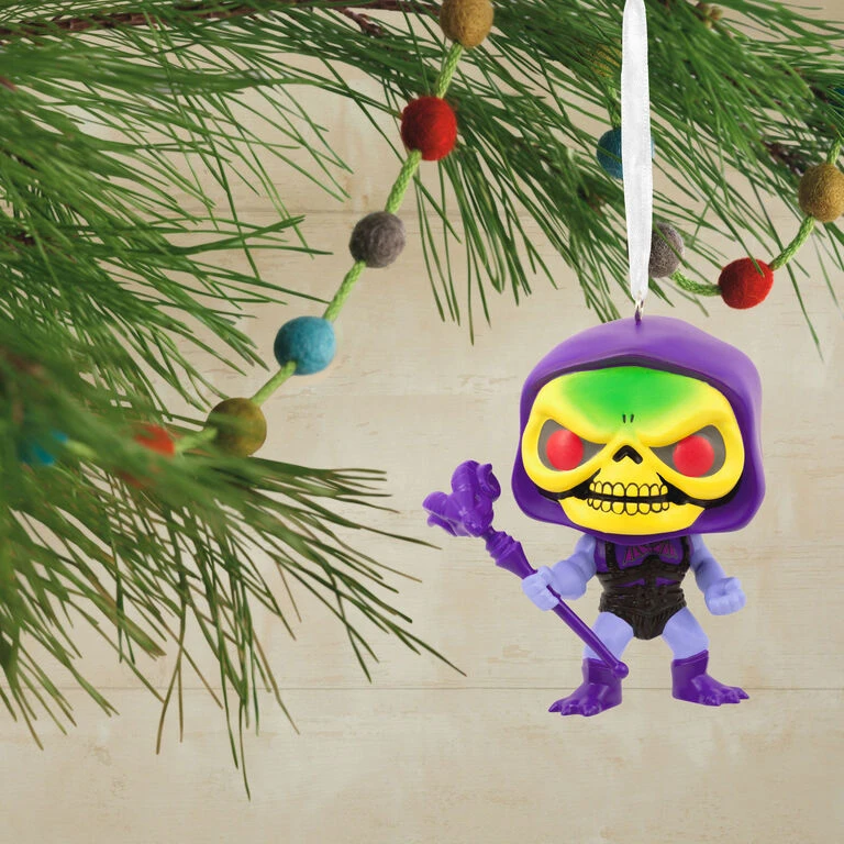 Masters of the Universe Skeletor in Battle Armor Funko POP!® Hallmark Ornament Masters Of The Universe Skeletor In Battle Armor Funko POP!® Hallmark Ornament -Hallmark Shop Masters of the Universe Skeletor in Battle Armor Funko POP Christmas Ornament 3HCM1109 02