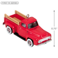 Hallmark Mini Lil' American Trucks 1954 Mercury M-100 2023 Metal Ornament, 0.75" 2 Hallmark Mini Lil' American Trucks 1954 Mercury M-100 2023 Metal Ornament, 0.75" -Hallmark Shop Mercury M100 Truck Keepsake Ornament 1299QXM9159 03