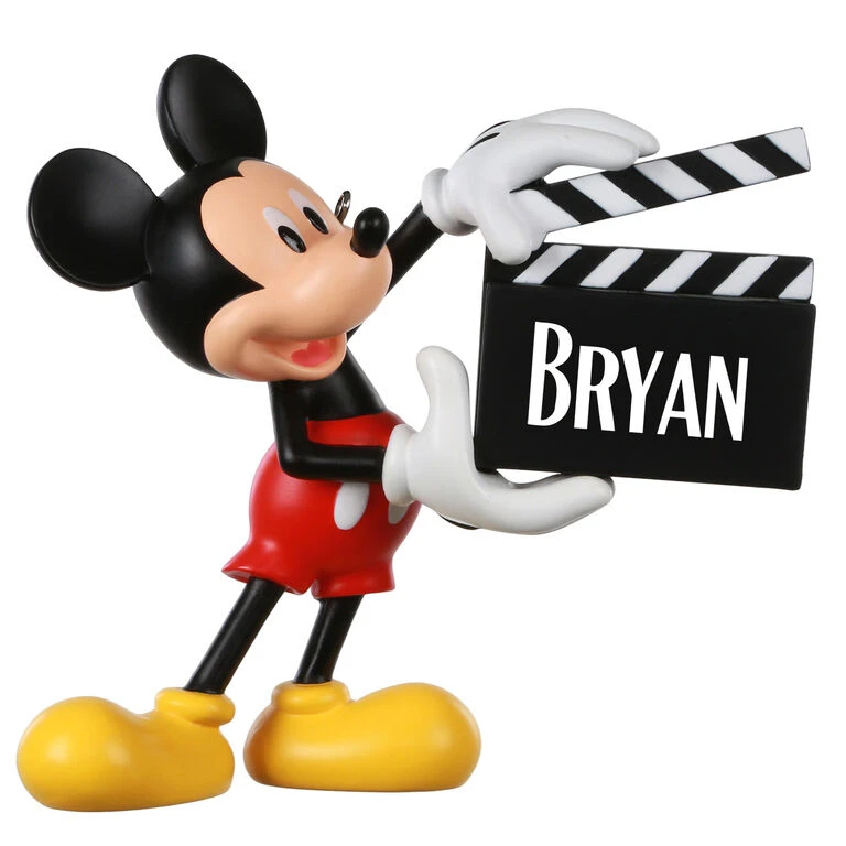 Disney Mickey Mouse With Clapperboard Personalized Ornament Hallmark Disney Mickey Mouse With Clapperboard Personalized Ornament -Hallmark Shop Mickey Mouse Clapperboard Personalized Ornament 2499QHE1960B1 01