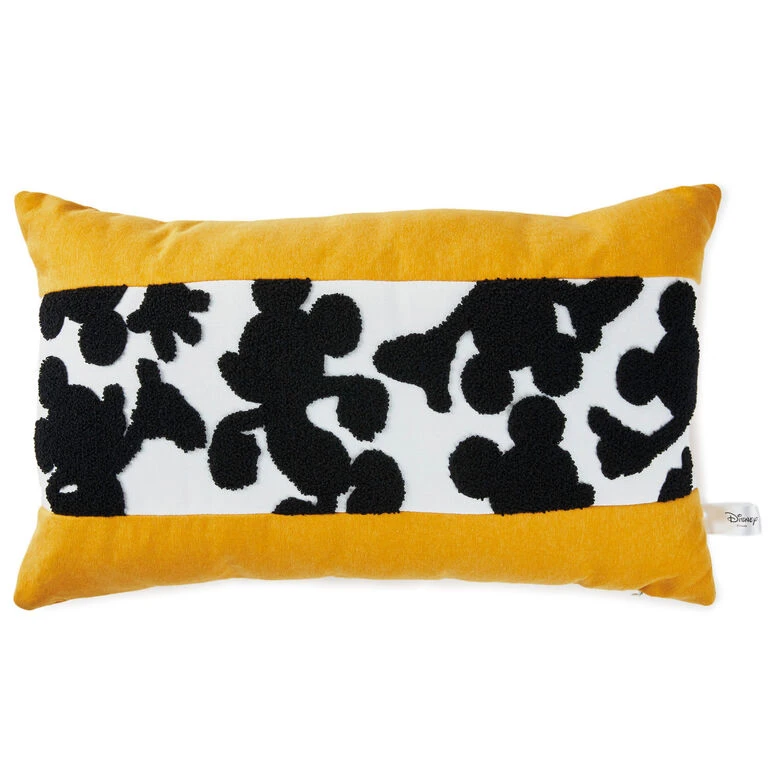 Disney Mickey Mouse Silhouettes Lumbar Throw Pillow, 18x9 Hallmark Disney Mickey Mouse Silhouettes Lumbar Throw Pillow, 18x9 -Hallmark Shop Mickey Mouse Silhouettes Rectangle Throw Pillow 1DYG2057 01