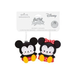 Better Together Disney Mickey And Minnie Magnetic Hallmark Ornaments, Set Of 2 3 Better Together Disney Mickey And Minnie Magnetic Hallmark Ornaments, Set Of 2 -Hallmark Shop Mickey and Minnie Christmas Ornaments 3HCM2402 04
