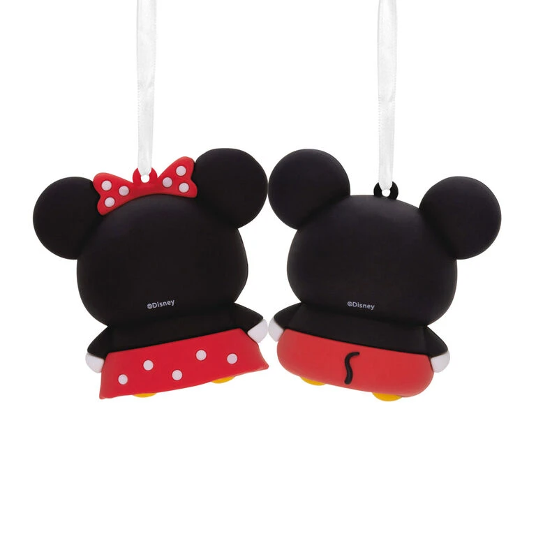 Better Together Disney Mickey and Minnie Magnetic Hallmark Ornaments, Set of 2 Better Together Disney Mickey And Minnie Magnetic Hallmark Ornaments, Set Of 2 -Hallmark Shop Mickey and Minnie Christmas Ornaments 3HCM2402 06