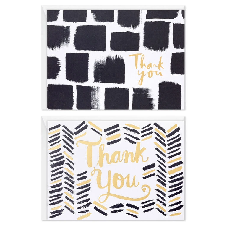 Modern Elegance Boxed Thank-You Notes, Pack of 50 Hallmark Modern Elegance Boxed Thank-You Notes, Pack Of 50 -Hallmark Shop Modern Elegance Boxed ThankYou Notes 3THK2545 02