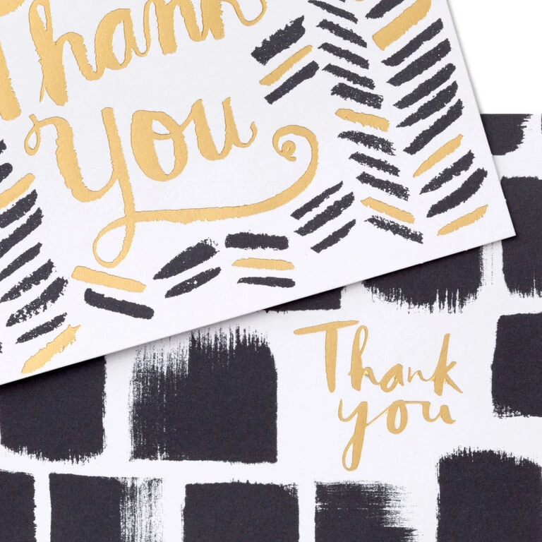 Modern Elegance Boxed Thank-You Notes, Pack of 50 Hallmark Modern Elegance Boxed Thank-You Notes, Pack Of 50 -Hallmark Shop Modern Elegance Boxed ThankYou Notes 3THK2545 05