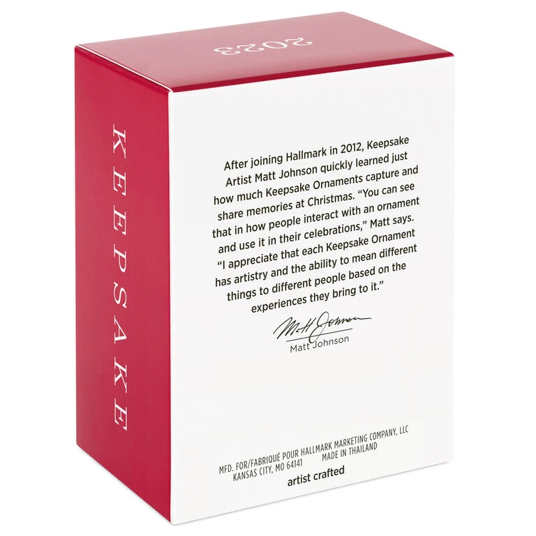 Mom Cupcake 2023 Ornament Hallmark Mom Cupcake 2023 Ornament -Hallmark Shop Mom Snowman Cupcake 2023 Keepsake Ornament 1399QGO2529 05