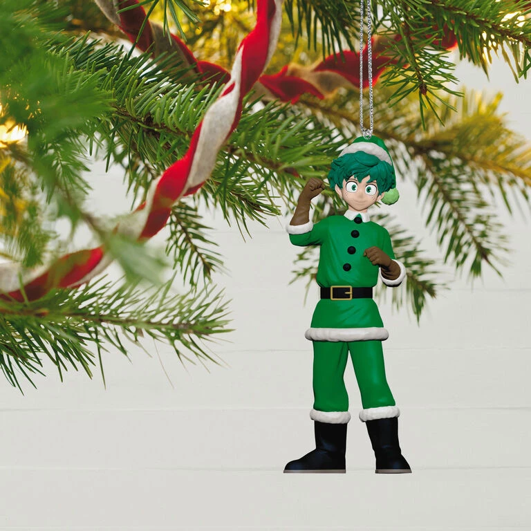My Hero Academia Izuku Midoriya Ornament Hallmark My Hero Academia Izuku Midoriya Ornament -Hallmark Shop My Hero Academia Izuku Midoriya Keepsake Ornament 1999QXI7229 02