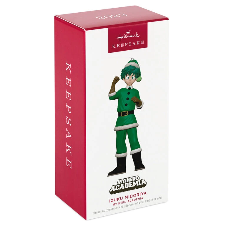 My Hero Academia Izuku Midoriya Ornament Hallmark My Hero Academia Izuku Midoriya Ornament -Hallmark Shop My Hero Academia Izuku Midoriya Keepsake Ornament 1999QXI7229 04