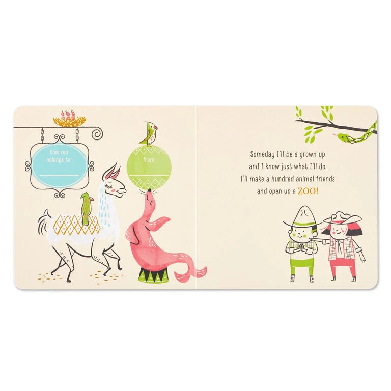 My Zoo Board Book Hallmark My Zoo Board Book -Hallmark Shop My Zoo Board Book for Kids 1BOK1486 03