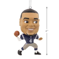NFL Dallas Cowboys Dak Prescott Bouncing Buddy Hallmark Ornament 2 NFL Dallas Cowboys Dak Prescott Bouncing Buddy Hallmark Ornament -Hallmark Shop NFL Dallas Cowboys Dak Prescott Bouncing Buddy Christmas Ornament 1OSL1563 03