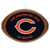 Hallmark NFL Football Chicago Bears Text Personalized Ornament
