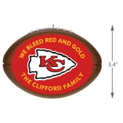 Hallmark NFL Football Kansas City Chiefs Text Personalized Ornament -Hallmark Shop NFL Football Kansas City Chiefs Text Personalized Ornament 2499QHE1985B5 03
