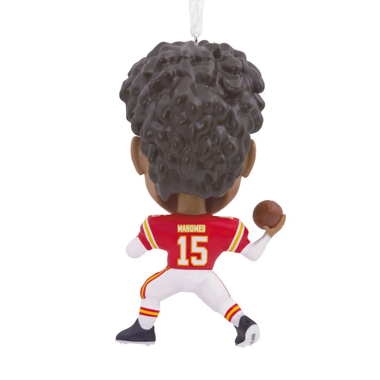 NFL Kansas City Chiefs Patrick Mahomes II Bouncing Buddy Hallmark Ornament NFL Kansas City Chiefs Patrick Mahomes II Bouncing Buddy Hallmark Ornament -Hallmark Shop NFL Kansas City Chiefs Patrick Mahomes II Bouncing Buddy Christmas Ornament 1OSL1562 05
