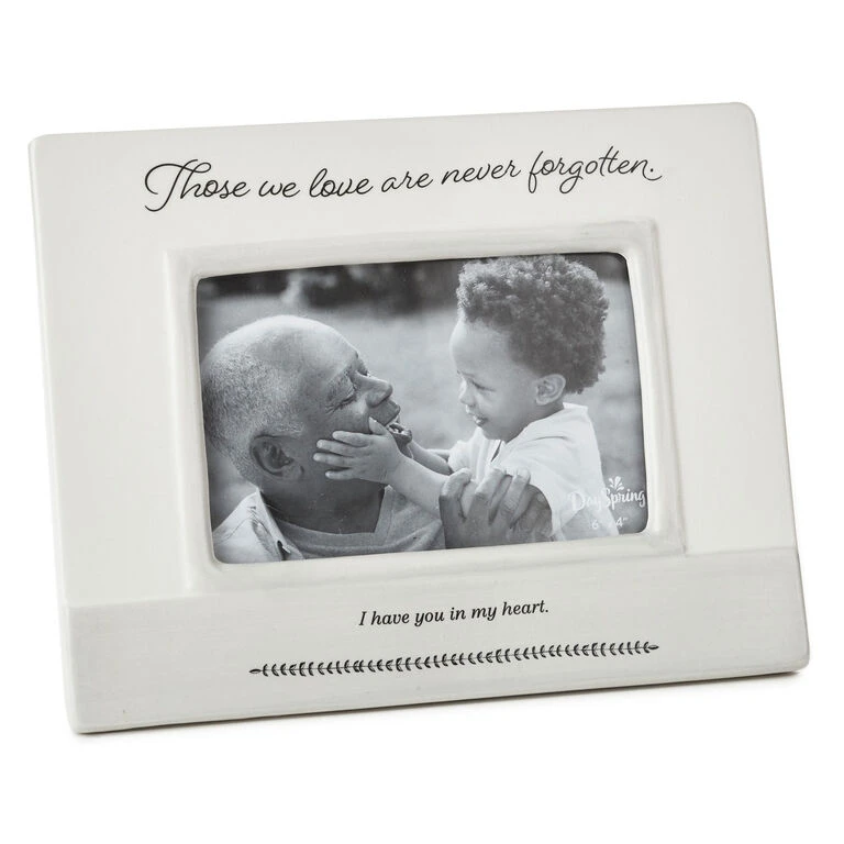 Never Forgotten Memorial Picture Frame, 4x6 Hallmark Never Forgotten Memorial Picture Frame, 4x6 -Hallmark Shop Never Forgotten Memorial Picture Frame