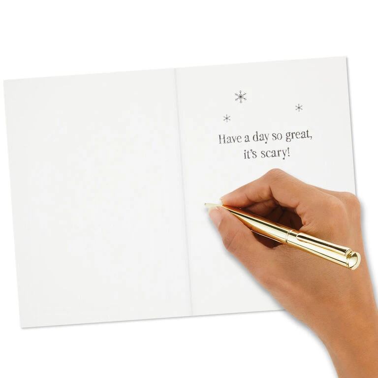 Disney Tim Burton's The Nightmare Before Christmas Hauntingly Happy Boxed Cards, Pack of 16 Hallmark Disney Tim Burton's The Nightmare Before Christmas Hauntingly Happy Boxed Cards, Pack Of 16 -Hallmark Shop Nightmare Before Christmas Holiday Boxed Cards 5STZ1165 06