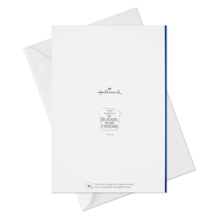 Disney Tim Burton's The Nightmare Before Christmas Hauntingly Happy Boxed Cards, Pack of 16 Hallmark Disney Tim Burton's The Nightmare Before Christmas Hauntingly Happy Boxed Cards, Pack Of 16 -Hallmark Shop Nightmare Before Christmas Holiday Boxed Cards 5STZ1165 07