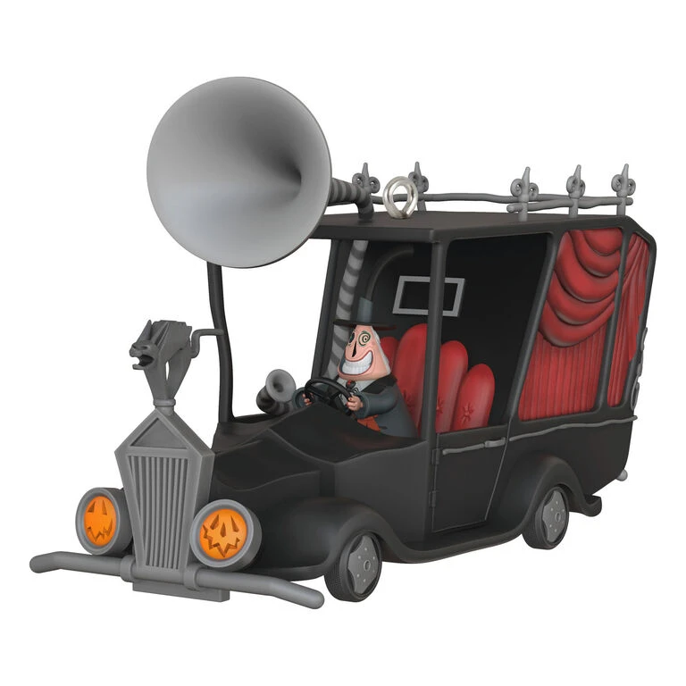 Disney Tim Burton's The Nightmare Before Christmas Sound the Alarms! Ornament With Sound Hallmark Disney Tim Burton's The Nightmare Before Christmas Sound The Alarms! Ornament With Sound -Hallmark Shop Nightmare Before Christmas Mayors Car Keepsake Ornament 2699QXD6649 01
