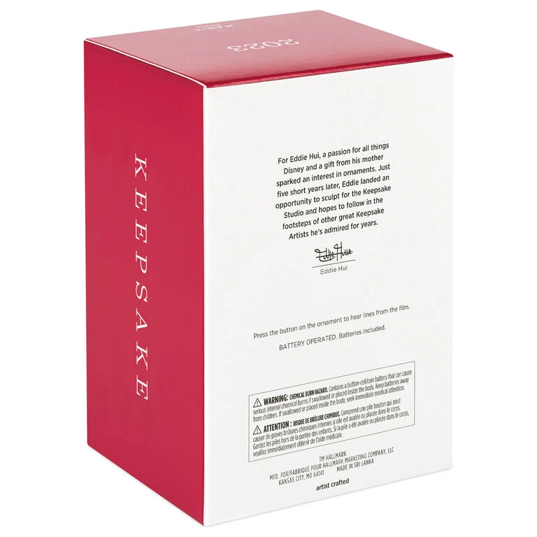 Disney Tim Burton's The Nightmare Before Christmas Sound the Alarms! Ornament With Sound Hallmark Disney Tim Burton's The Nightmare Before Christmas Sound The Alarms! Ornament With Sound -Hallmark Shop Nightmare Before Christmas Mayors Car Keepsake Ornament 2699QXD6649 05