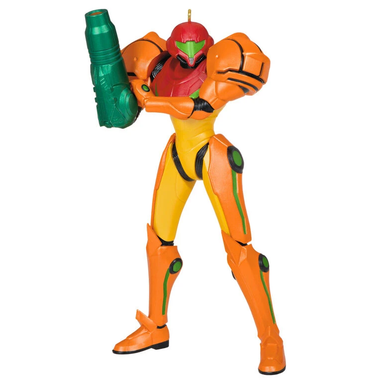 Nintendo Metroid™ Samus Ornament Hallmark Nintendo Metroid™ Samus Ornament -Hallmark Shop Nintendo Metroid Samus Keepsake Ornament 1999QXI6349 01