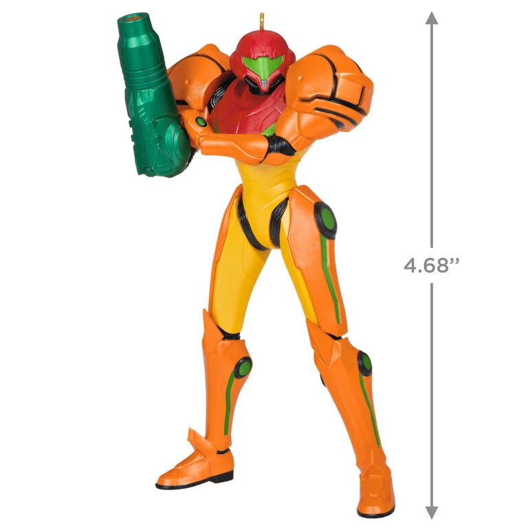 Nintendo Metroid™ Samus Ornament Hallmark Nintendo Metroid™ Samus Ornament -Hallmark Shop Nintendo Metroid Samus Keepsake Ornament 1999QXI6349 03