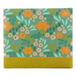 Hallmark Mod Floral Pattern Guest Book -Hallmark Shop Nostalgic Flower Pattern Guest Book 1EDY3148 04
