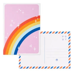 Hallmark Keep It Sunny Postcards, Book Of 10 -Hallmark Shop Orange and Blue Keep It Sunny Postcards 1SOM3857 04