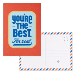 Hallmark Keep It Sunny Postcards, Book Of 10 -Hallmark Shop Orange and Blue Keep It Sunny Postcards 1SOM3857 05