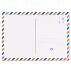 Hallmark Keep It Sunny Postcards, Book Of 10 -Hallmark Shop Orange and Blue Keep It Sunny Postcards 1SOM3857 10