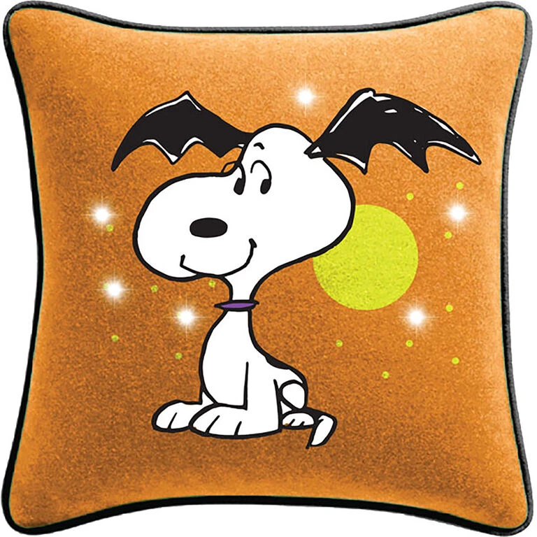 Peanuts® Batty Snoopy Light-Up Pillow, 16.5x16.5 Hallmark Peanuts® Batty Snoopy Light-Up Pillow, 16.5x16.5 -Hallmark Shop Peanuts Batty Snoopy LightUp Pillow 1HGN1523 01