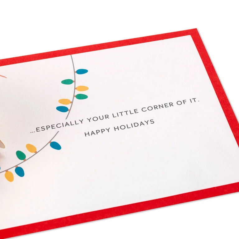 Peanuts® Snoopy Joy to the World 3D Pop-Up Christmas Card Hallmark Peanuts® Snoopy Joy To The World 3D Pop-Up Christmas Card -Hallmark Shop Peanuts Snoopy and Woodstock 3D PopUp Christmas Card 1499IXC8994 04