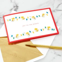 Hallmark Peanuts® Snoopy Joy To The World 3D Pop-Up Christmas Card 5 Hallmark Peanuts® Snoopy Joy To The World 3D Pop-Up Christmas Card -Hallmark Shop Peanuts Snoopy and Woodstock 3D PopUp Christmas Card 1499IXC8994 06